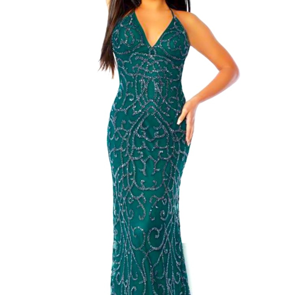 Emerald Green Prom Dress